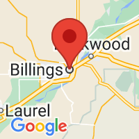 Map of Billings, MT US